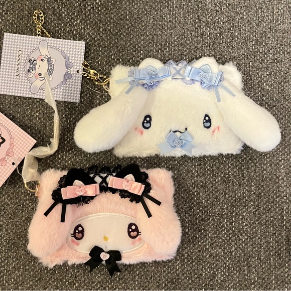 BNWT Japan Sanrio Original Card holder Case with wristlet chain- My Melody - Picture 4 of 6